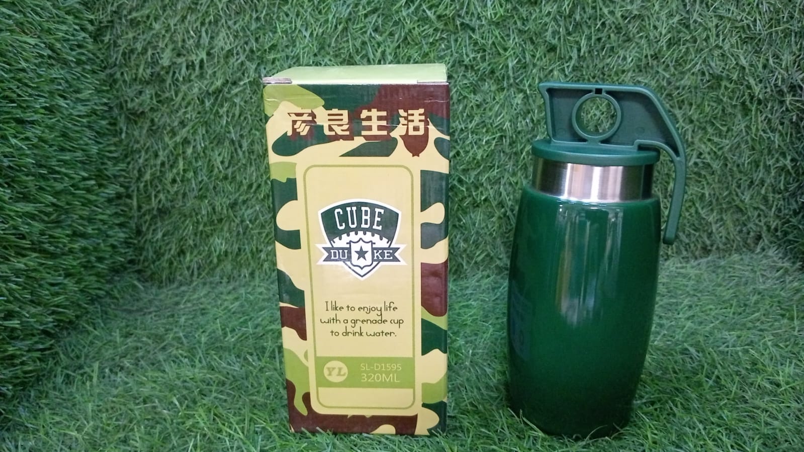 Premium grenade-shaped bottle Premium grenade-shaped bottle